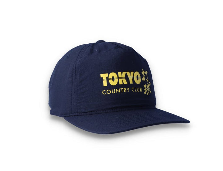 Tokyo Country Club Cap Black - LOKK