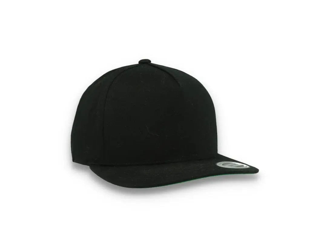Yupoong Classic 5-Panel Snapback 6007 Black - LOKK