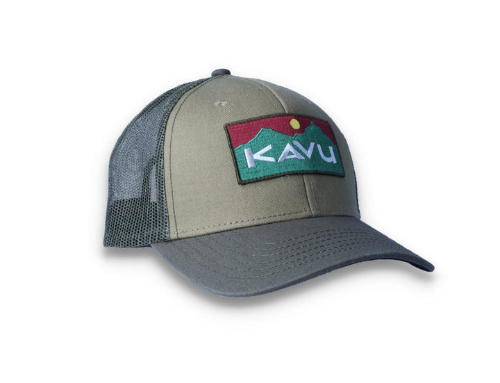 Above Standard Trucker Cap Green Moss - LOKK