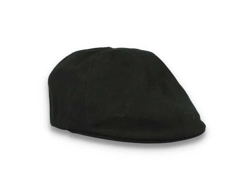 Flexfit Sixpence Black Flat Cap - LOKK