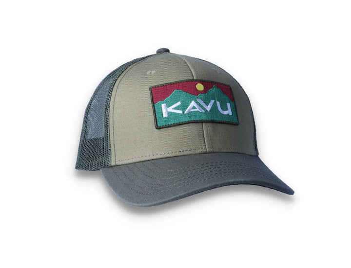 Above Standard Trucker Cap Green Moss - LOKK