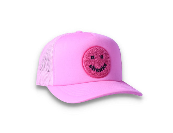 No Shanks Trucker Cap Pink - LOKK