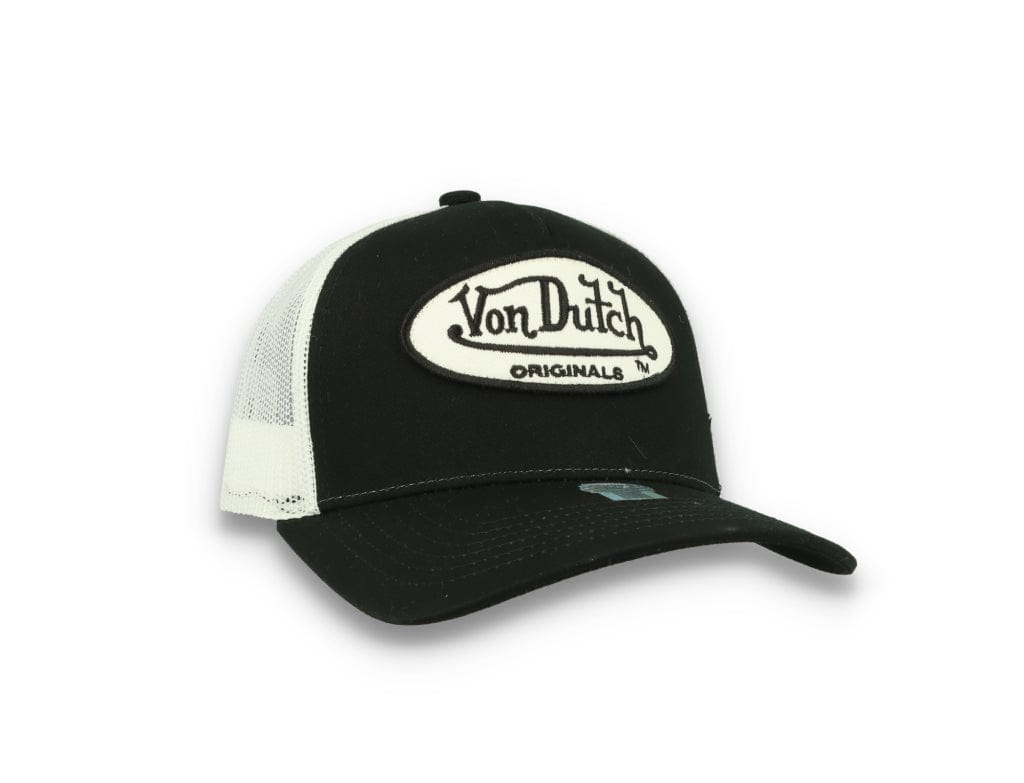 Von Dutch Trucker Cap Boston Black/White - LOKK