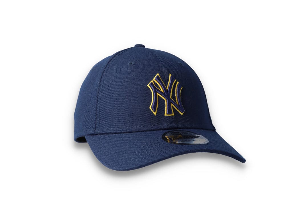 9FORTY POP Outline NY Yankees Navy/Yellow - LOKK