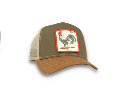 Goorin Trucker Cap Animal Farm The Cock Olive
