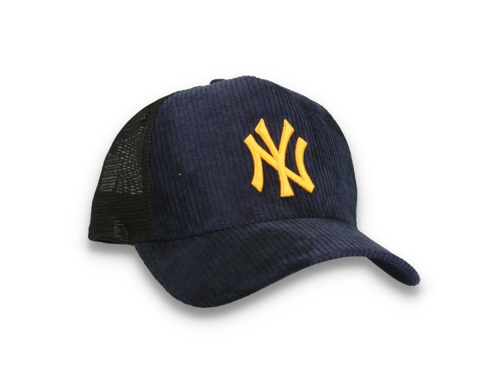 Trucker Cap Tie Dye NY Yankees Navy/Yellow - LOKK