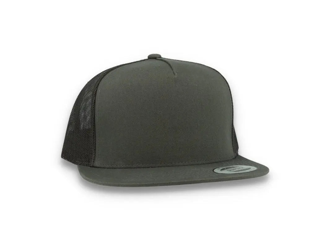 Classic Trucker Cap Dark Grey/Dark Grey - Yupoong 6006 - LOKK