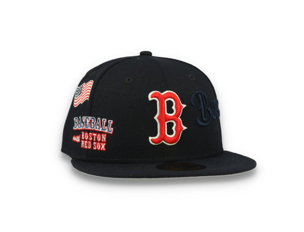 59FIFTY Script Boston Red Sox Dark Navy - LOKK