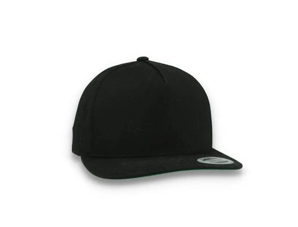 Yupoong Classic 5-Panel Snapback 6007 Black - LOKK
