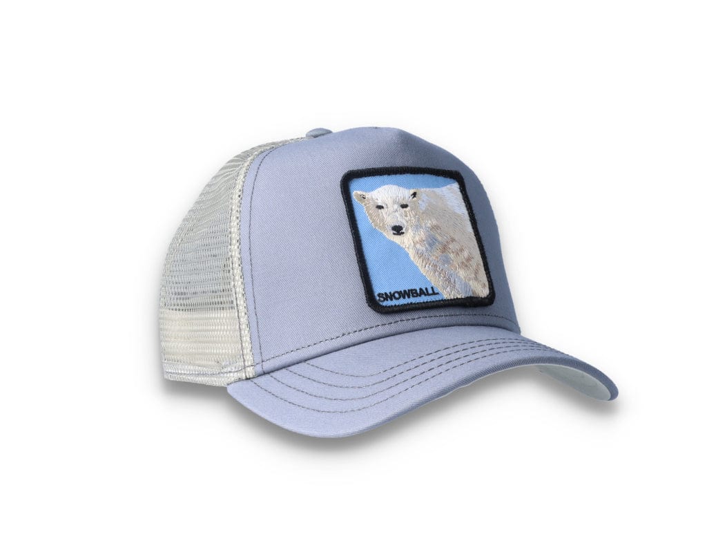 Goorin Trucker Cap Ice Bearrr Grey - LOKK