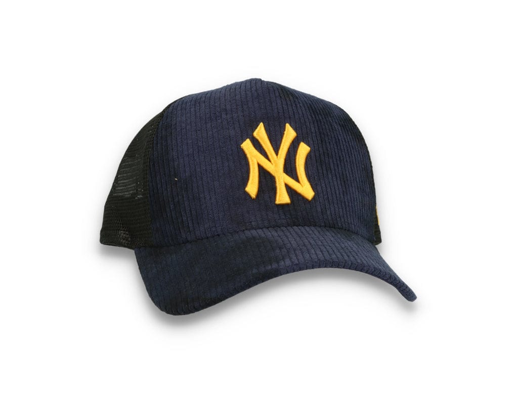 Trucker Cap Tie Dye NY Yankees Navy/Yellow - LOKK