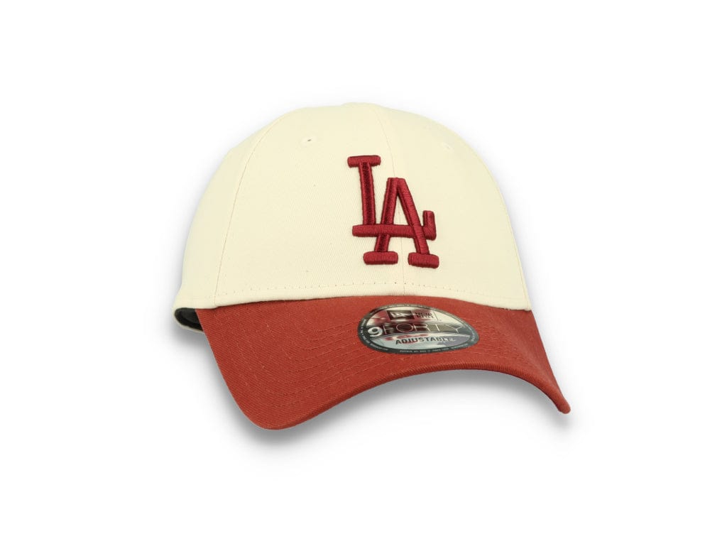 9FORTY MLB Los Angeles Dodgers Off White/Cardinal - LOKK