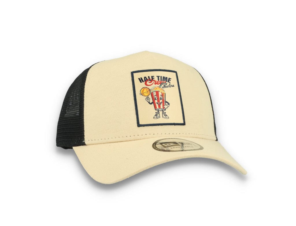 9FORTY A-Frame Trucker Cap Half Time Stone - LOKK