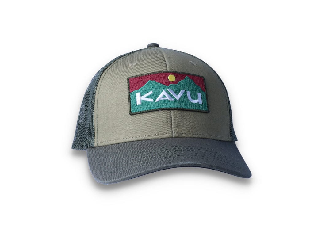 Above Standard Trucker Cap Green Moss - LOKK