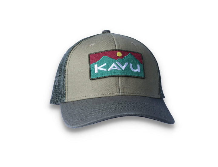 Above Standard Trucker Cap Green Moss - LOKK