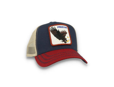Goorin Trucker Cap  The Freedom Eagle Indigo