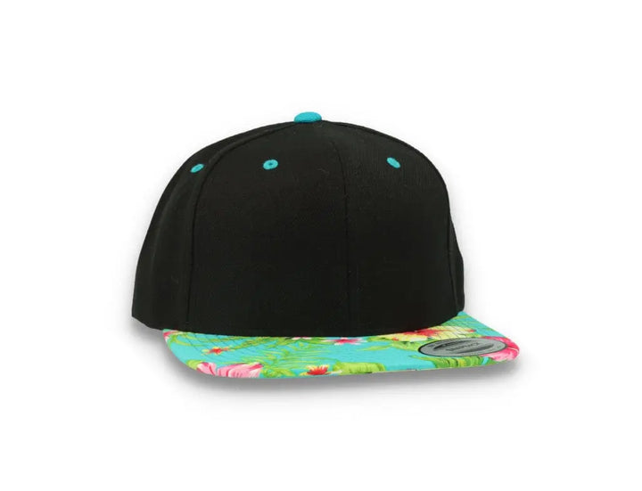 Yupoong Snapback Hawaii 6089HW Black/Aqua - LOKK