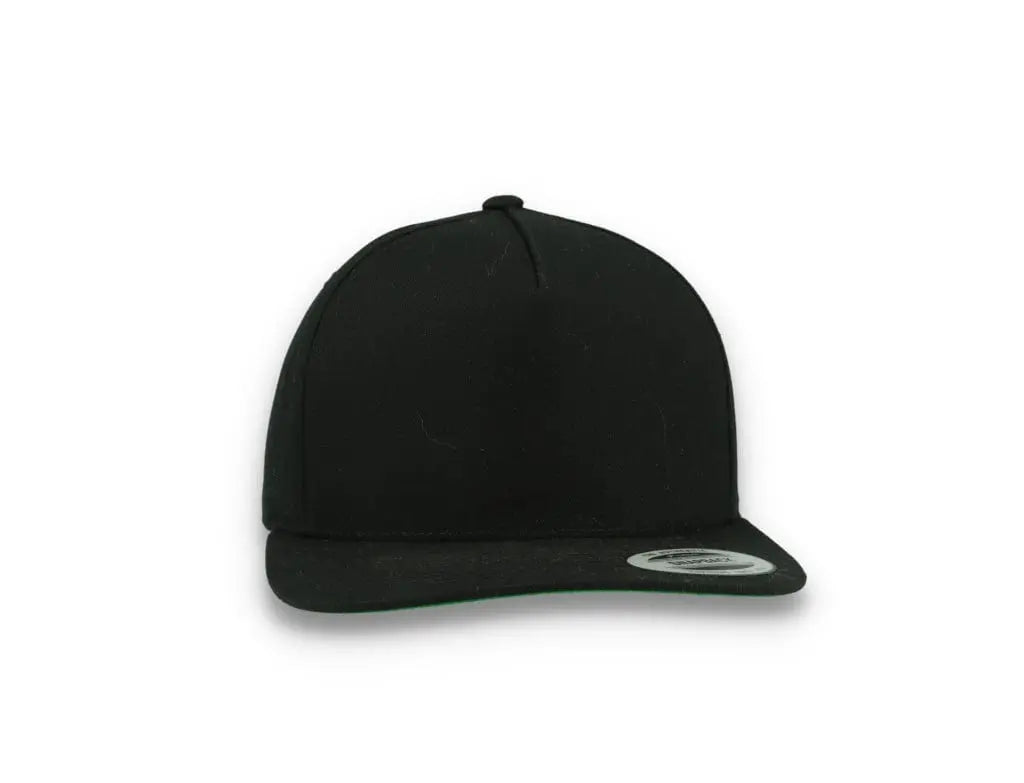 Yupoong Classic 5-Panel Snapback 6007 Black - LOKK