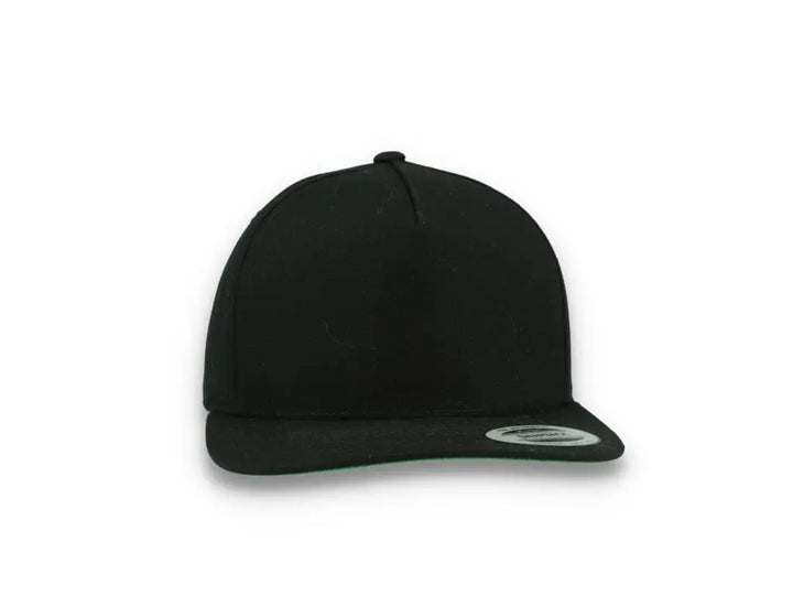 Yupoong Classic 5-Panel Snapback 6007 Black - LOKK