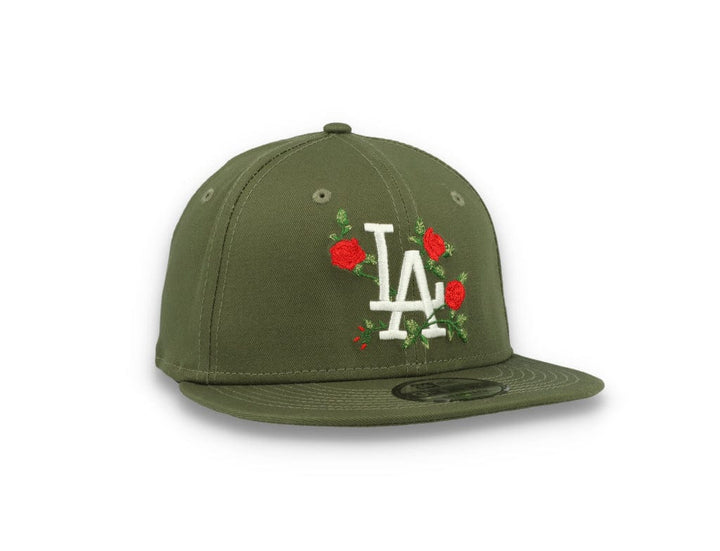 9FIFTY Flower Los Angeles Dodgers New Olive - LOKK