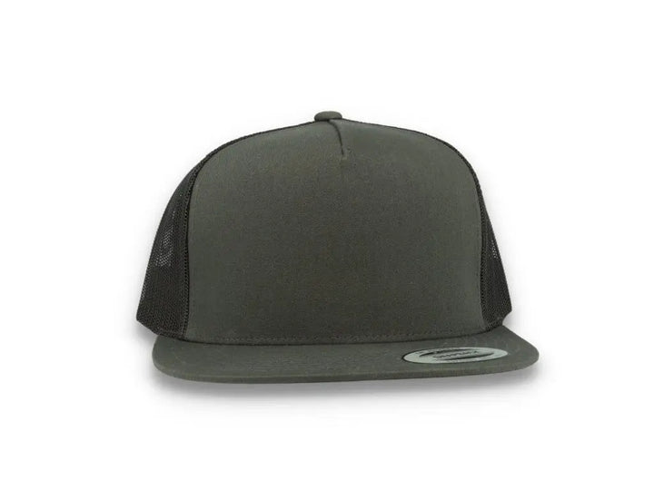 Classic Trucker Cap Dark Grey/Dark Grey - Yupoong 6006 - LOKK