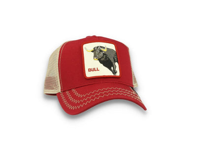 Goorin Trucker Cap  The Bull Red
