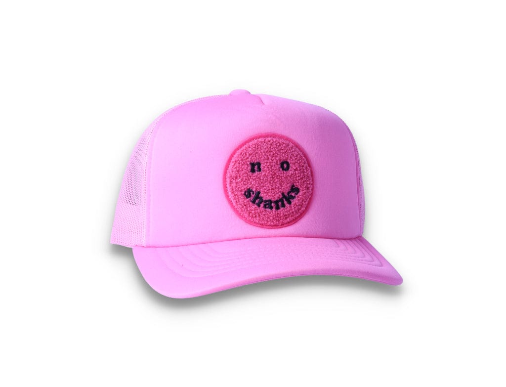 No Shanks Trucker Cap Pink - LOKK