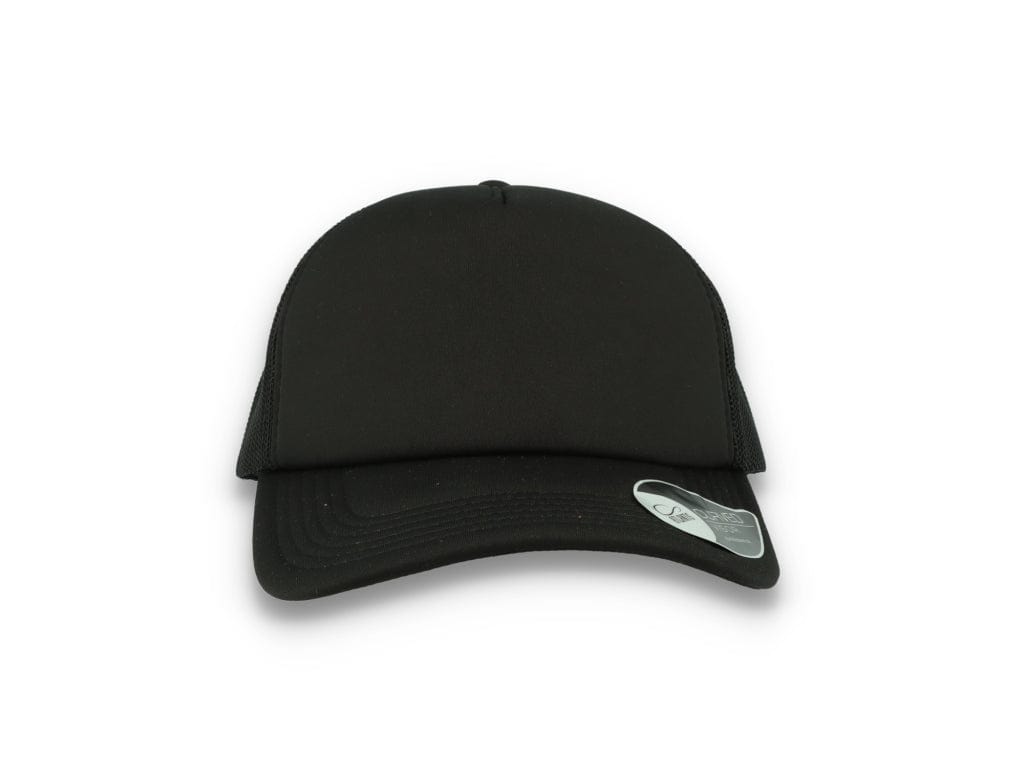 Trucker Cap Black/Black Atlantis Rapper Foam - LOKK