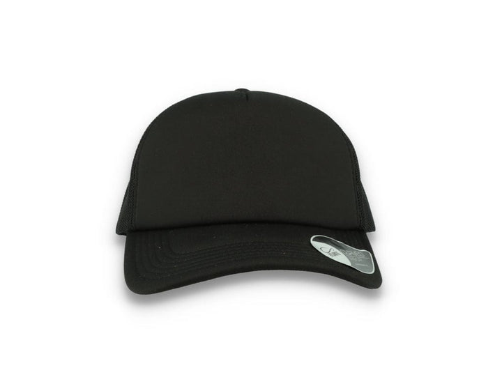 Trucker Cap Black/Black Atlantis Rapper Foam - LOKK