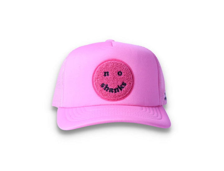 No Shanks Trucker Cap Pink - LOKK
