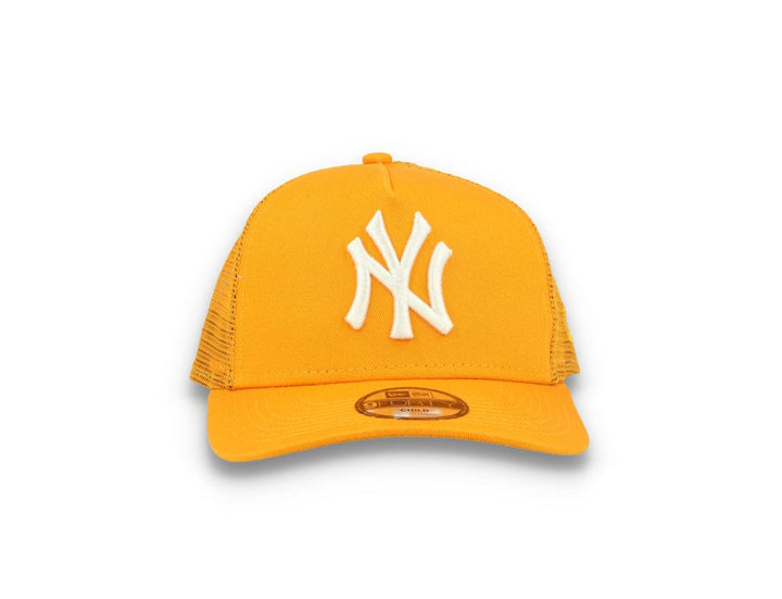 Kids Trucker Cap Tonal Mesh NY Yankees Orange - LOKK