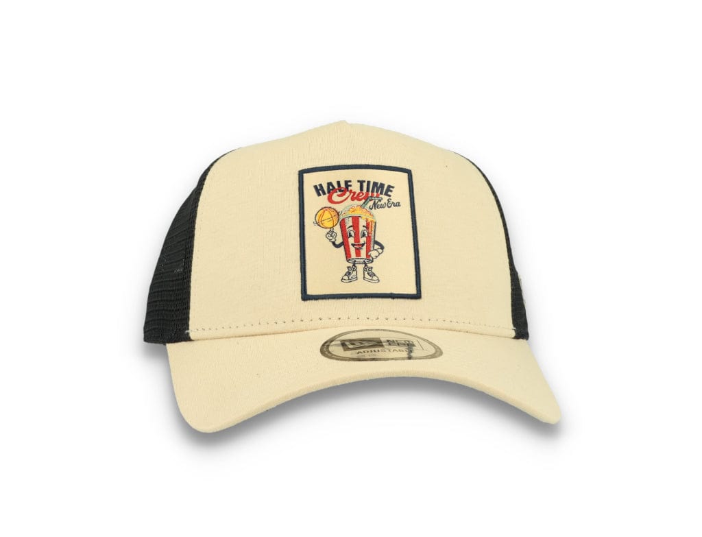 9FORTY A-Frame Trucker Cap Half Time Stone - LOKK