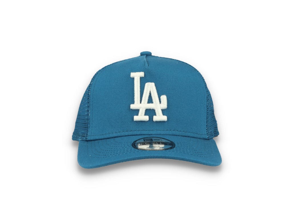 Kids Trucker Cap Tonal Mesh LA Dodgers Blue New Era