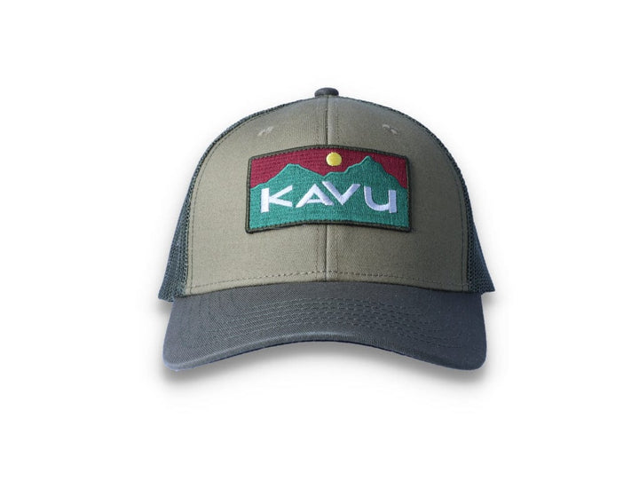 Above Standard Trucker Cap Green Moss - LOKK