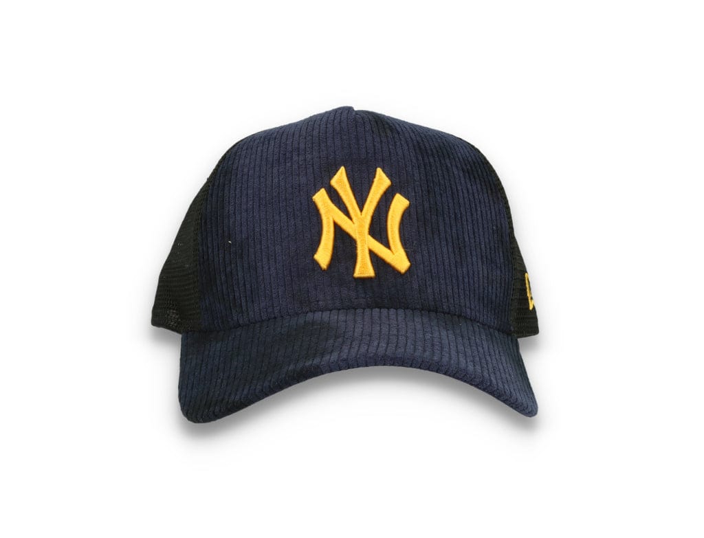 Trucker Cap Tie Dye NY Yankees Navy/Yellow - LOKK