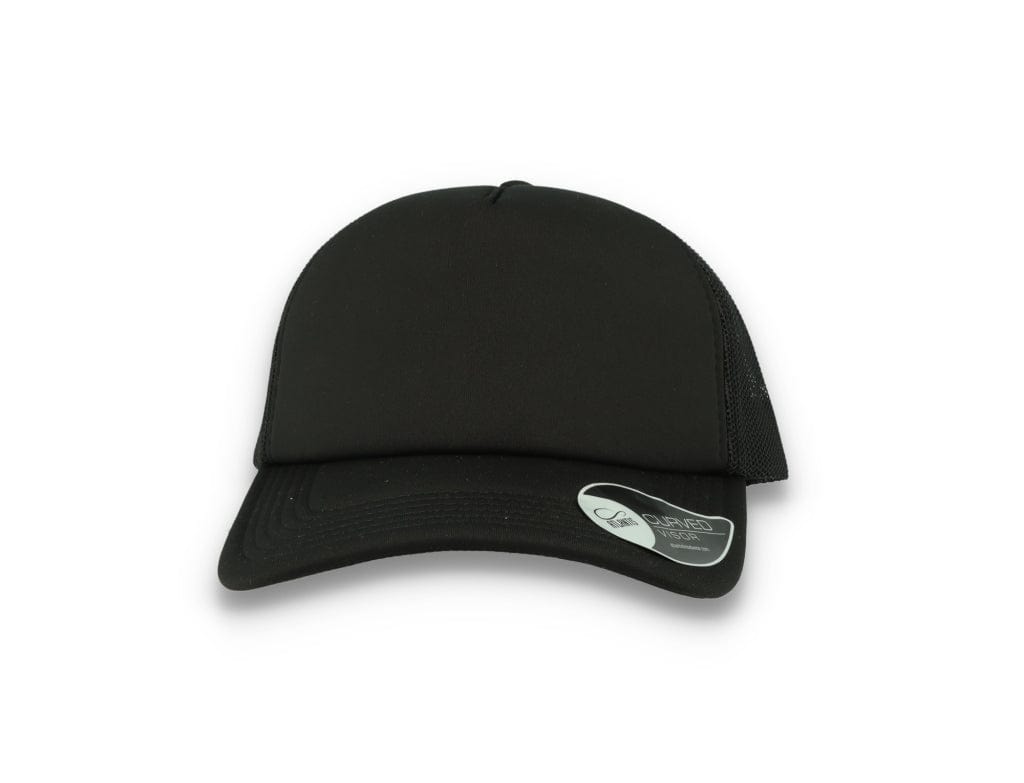 Trucker Cap Black/Black Atlantis Rapper Foam - LOKK