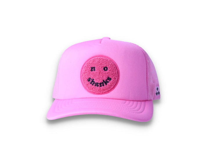 No Shanks Trucker Cap Pink - LOKK