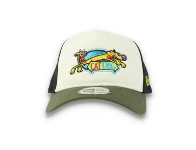 9FORTY A-Frame Trucker Nickelodeon Ren & Stimpy Green