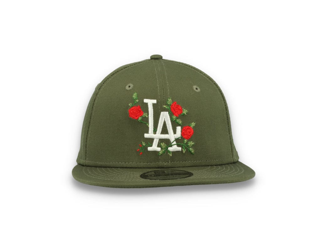 9FIFTY Flower Los Angeles Dodgers New Olive - LOKK