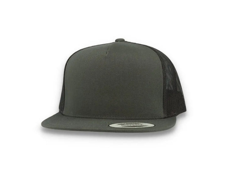 Classic Trucker Cap Dark Grey/Dark Grey - Yupoong 6006 - LOKK
