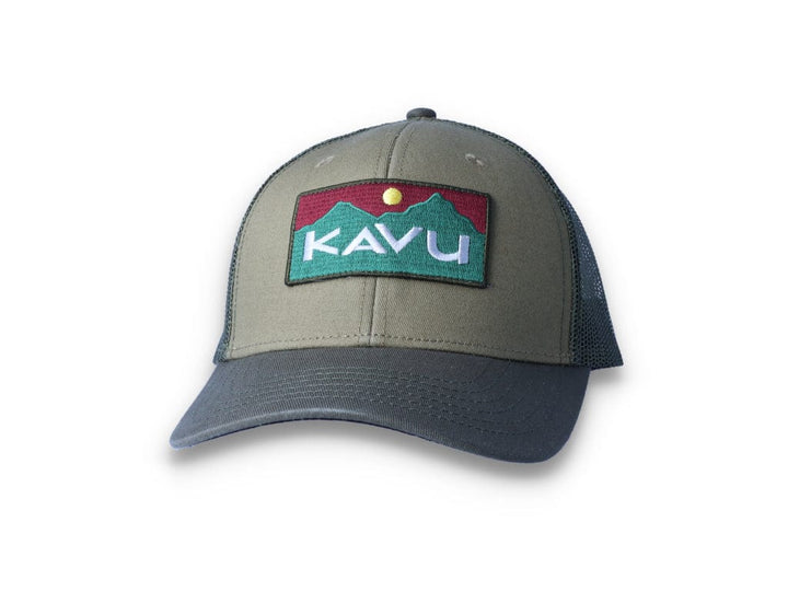 Above Standard Trucker Cap Green Moss - LOKK