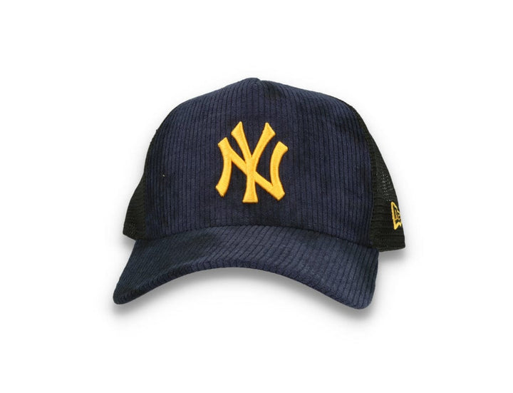 Trucker Cap Tie Dye NY Yankees Navy/Yellow - LOKK