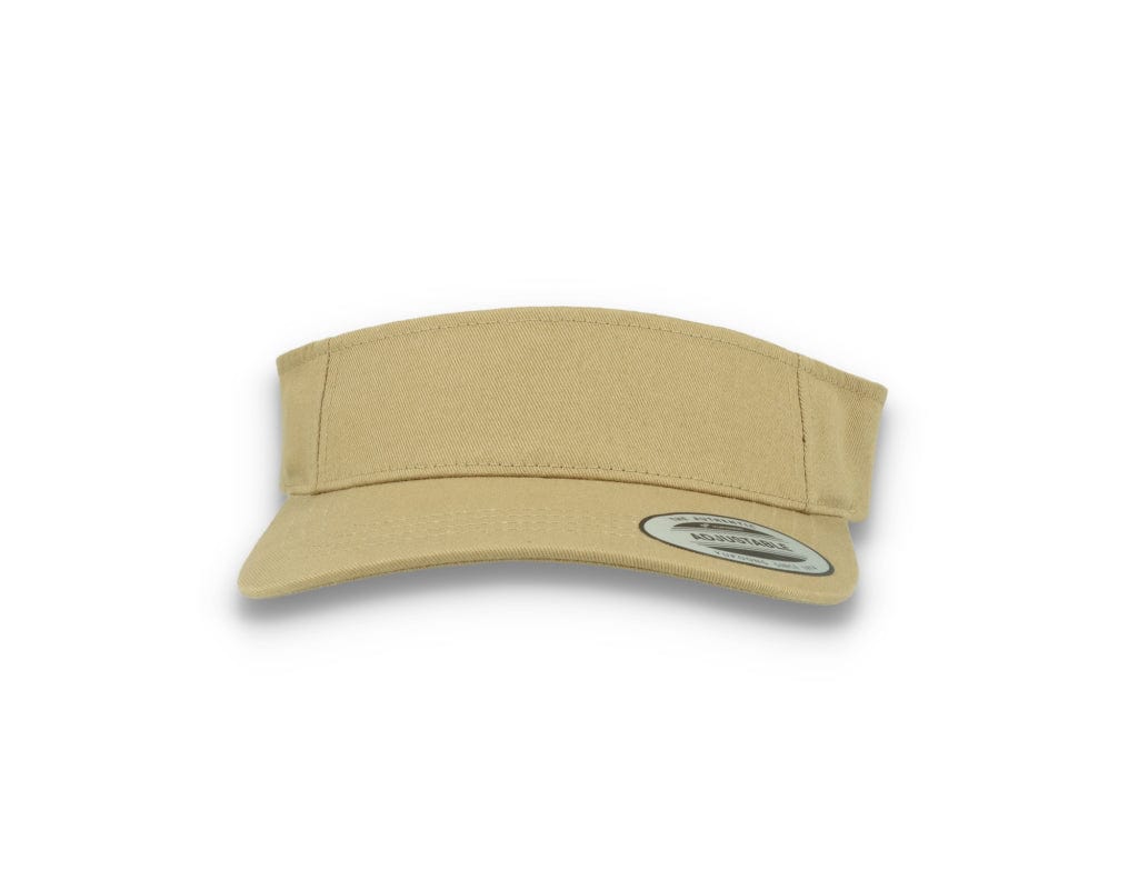 Sun Visor Curved Khaki - Yupoong 8888 - LOKK
