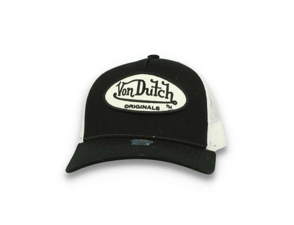 Von Dutch Trucker Cap Boston Black/White - LOKK