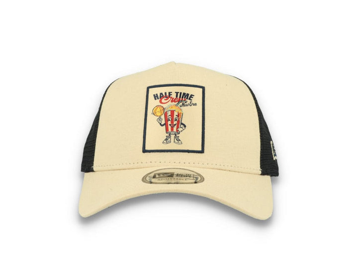 9FORTY A-Frame Trucker Cap Half Time Stone - LOKK