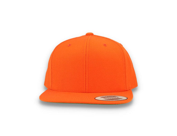 Orange Snapback Cap - Yupoong 6089M - LOKK