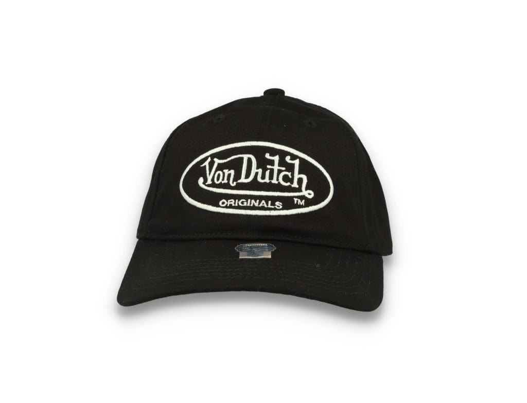 Von Dutch Dad Cap Unstructured Vista Black/White