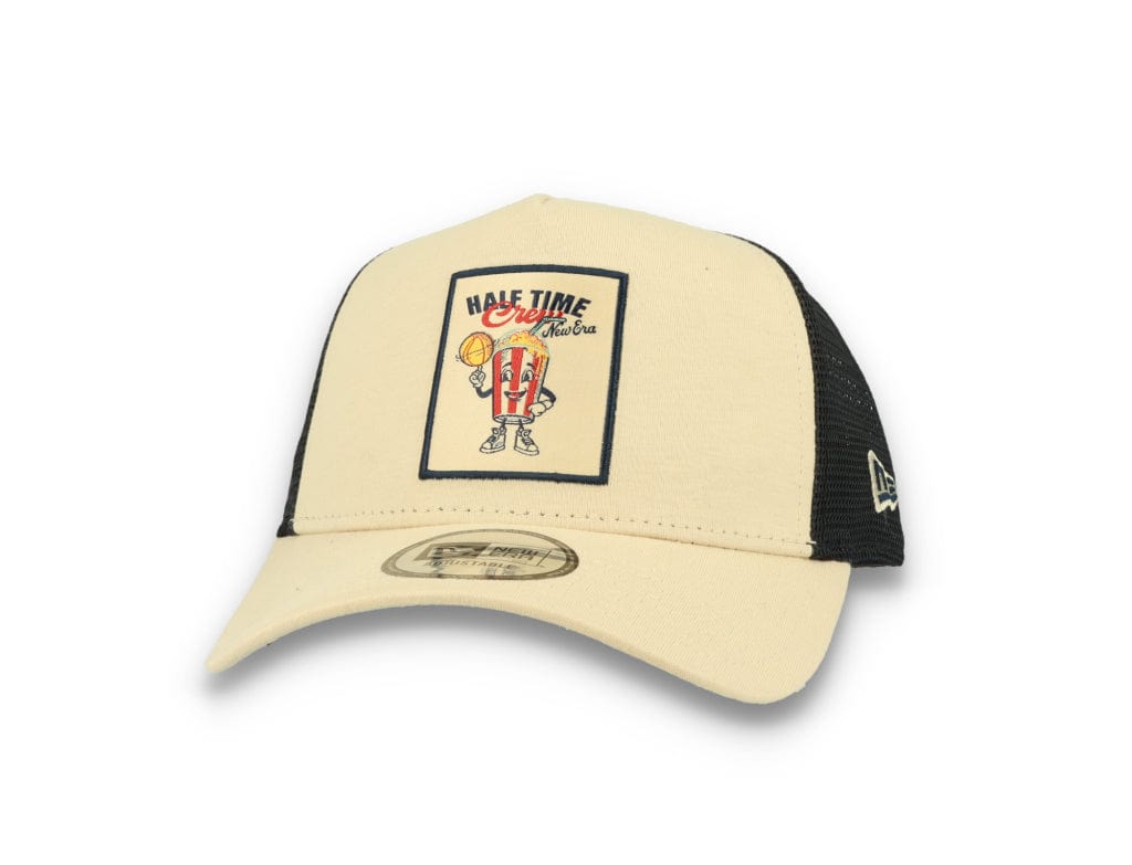 9FORTY A-Frame Trucker Cap Half Time Stone - LOKK