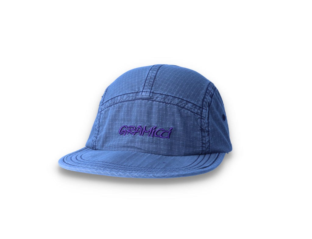 Cap 5-Panel Bedrock Blue Pigment