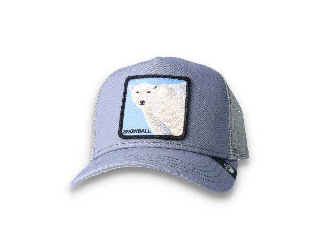 Goorin Trucker Cap Ice Bearrr Grey - LOKK